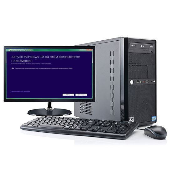 Установка Windows невозможна	