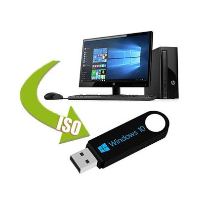 Установка образа windows 10 на флешку