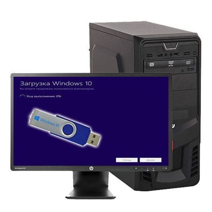 Зависает установка windows 10 с флешки